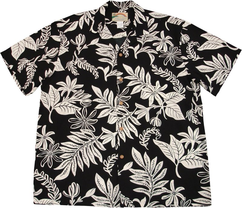 Узор гавайской рубашки