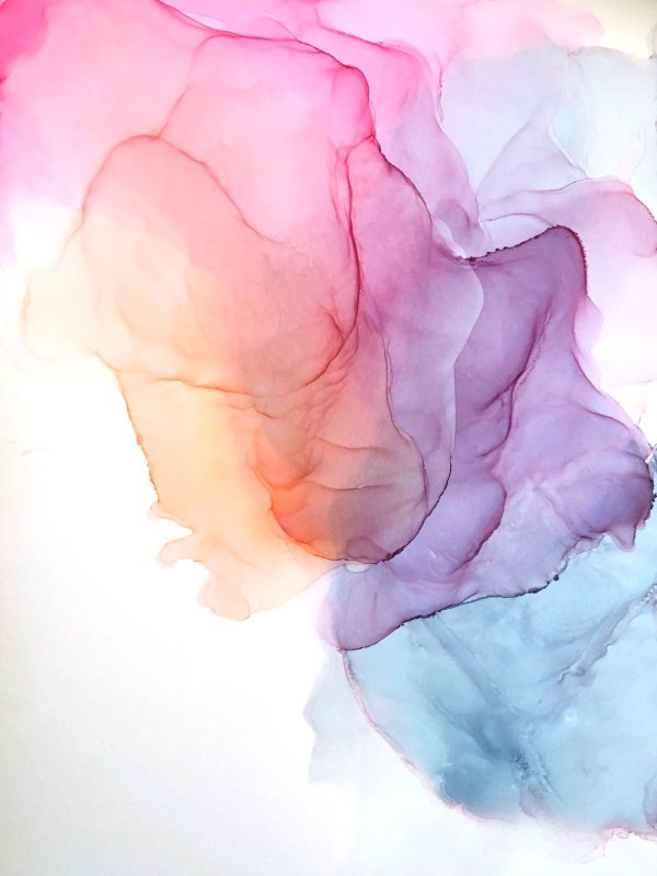 Акварельные разводы