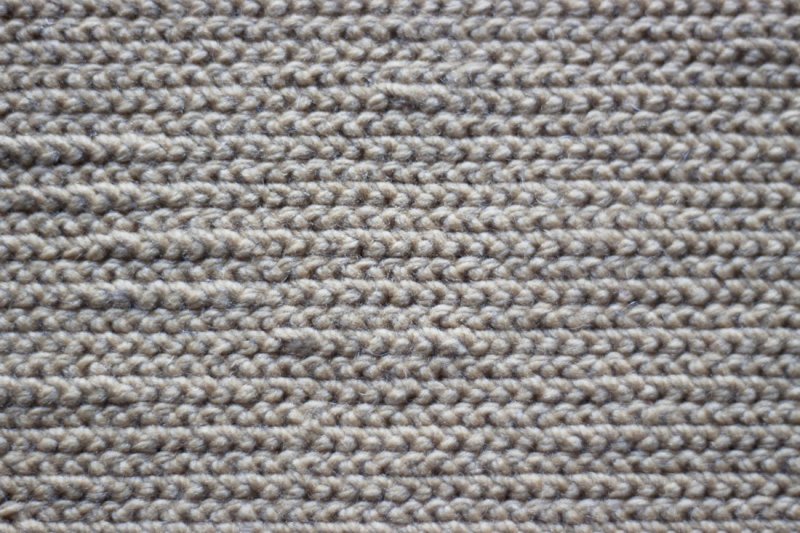 Шерстяная вязаная ткань