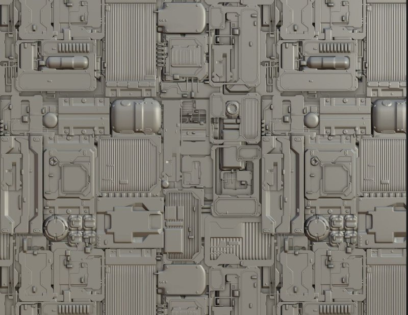 Стена космического корабля текстура