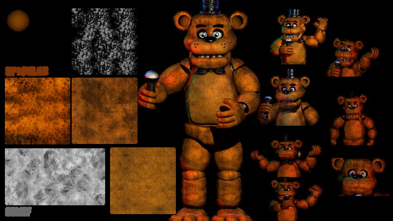 Текстуры ФНАФ