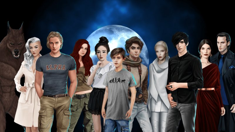 Рожденная луной кр персонажи