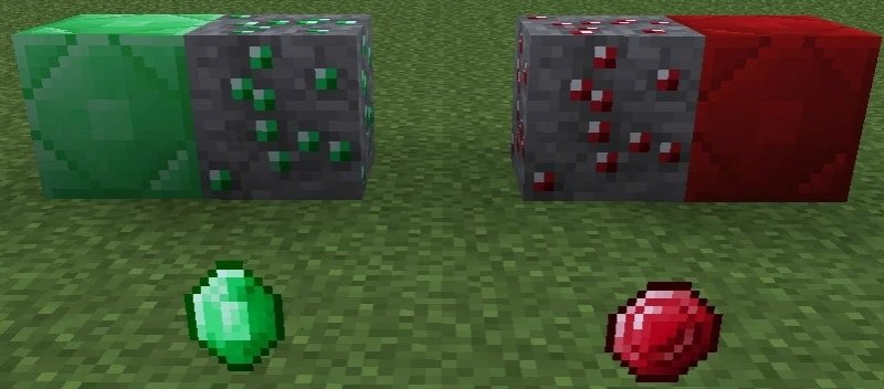 Блок Рубина майнкрафт