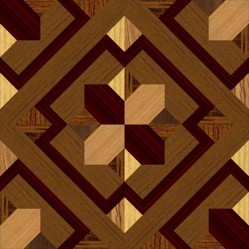 3ds Max паркет