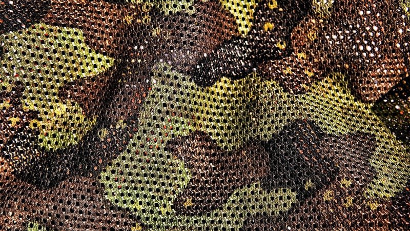 Ткань алова камуфляж