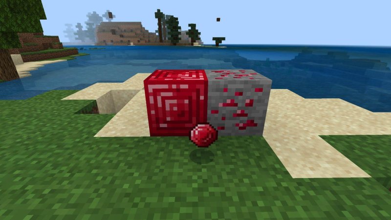 Блок Рубина майнкрафт