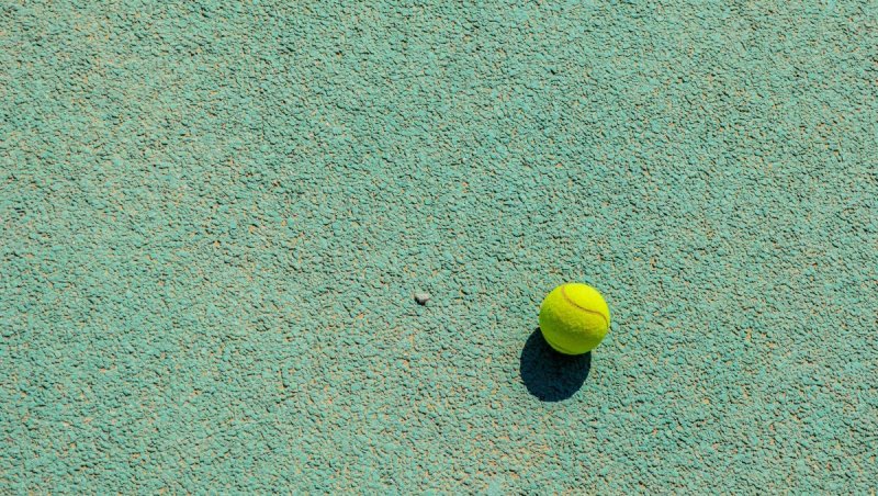 Текстура теннисного мячика