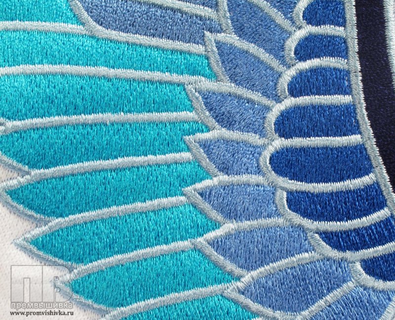 Фактура вышивки