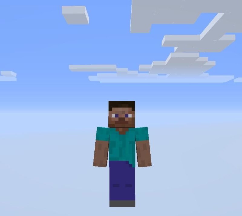 Стив в МАЙНКРАФТЕ