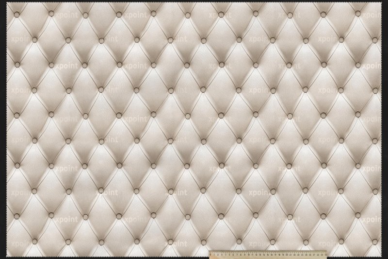 Каретная стяжка белая