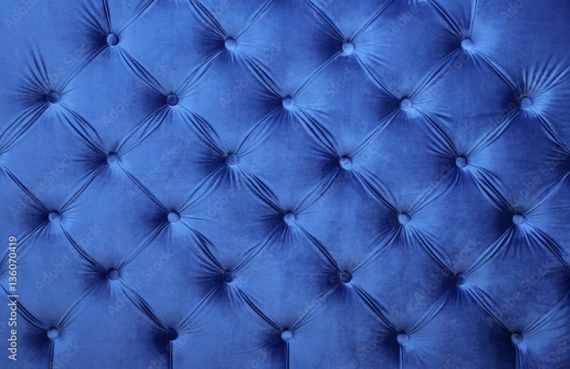 Каретная стяжка синяя