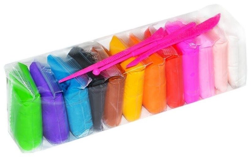 Лёгкий пластилин 24шт super Light Clay