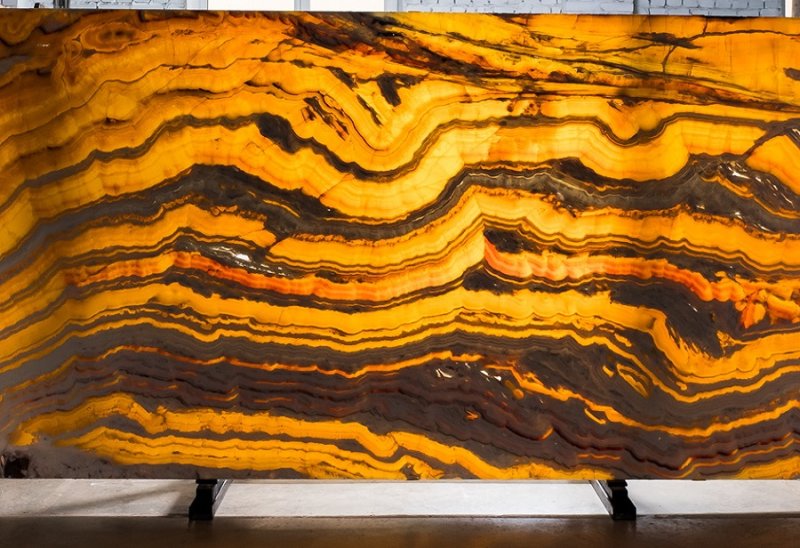 Оникс камень слэбы