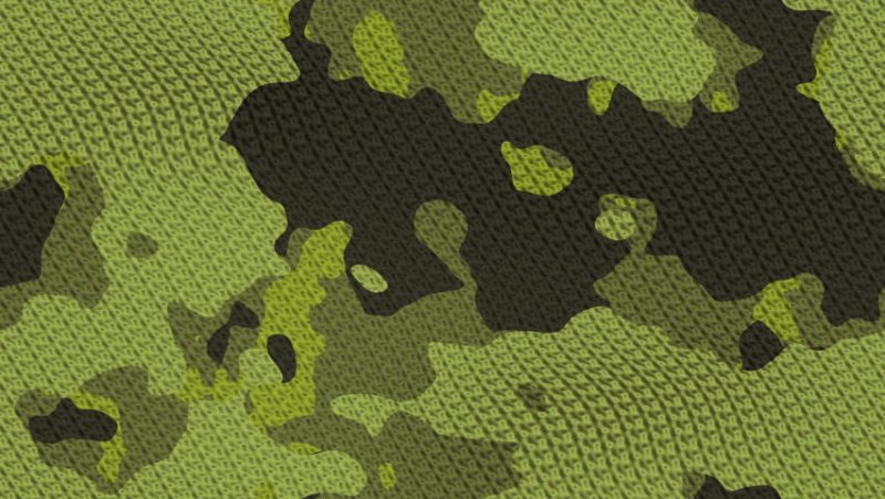 Тёмно зелёный камуфляж