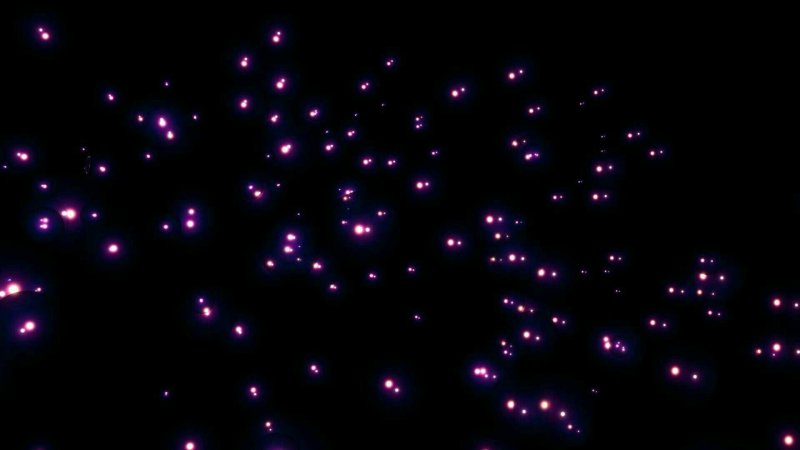 Фиолетовые огоньки