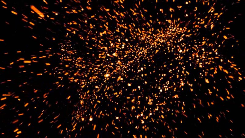 Огненные искры