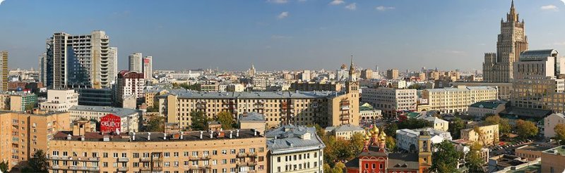 Панорамный вид на город