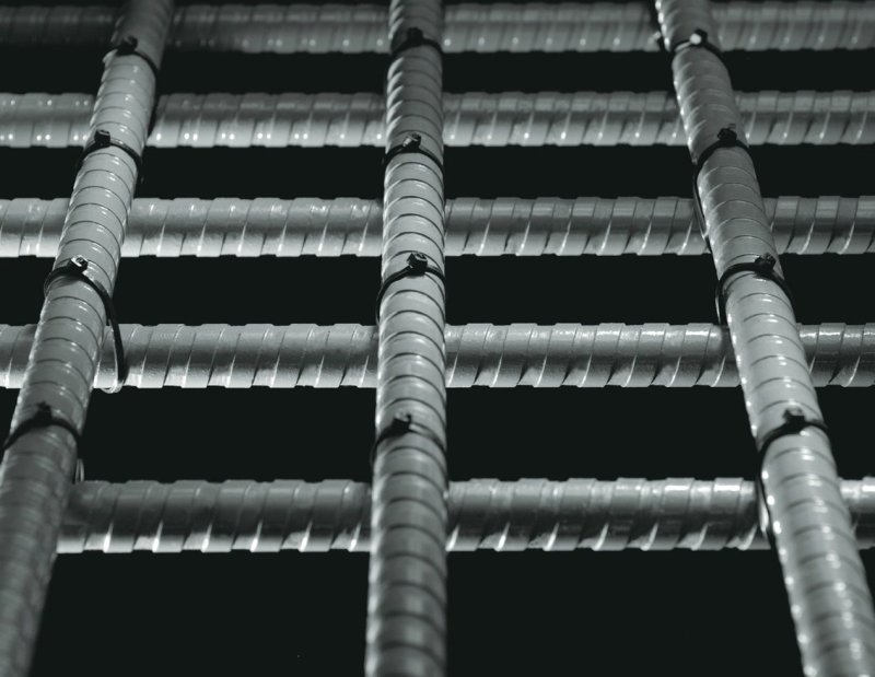 Ржавая металлическая арматура текстура