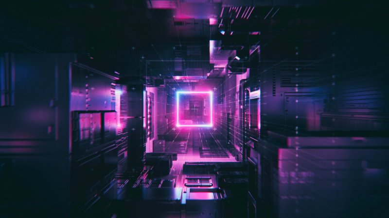 Неоновый фон