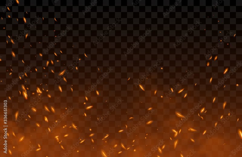 Частицы огня