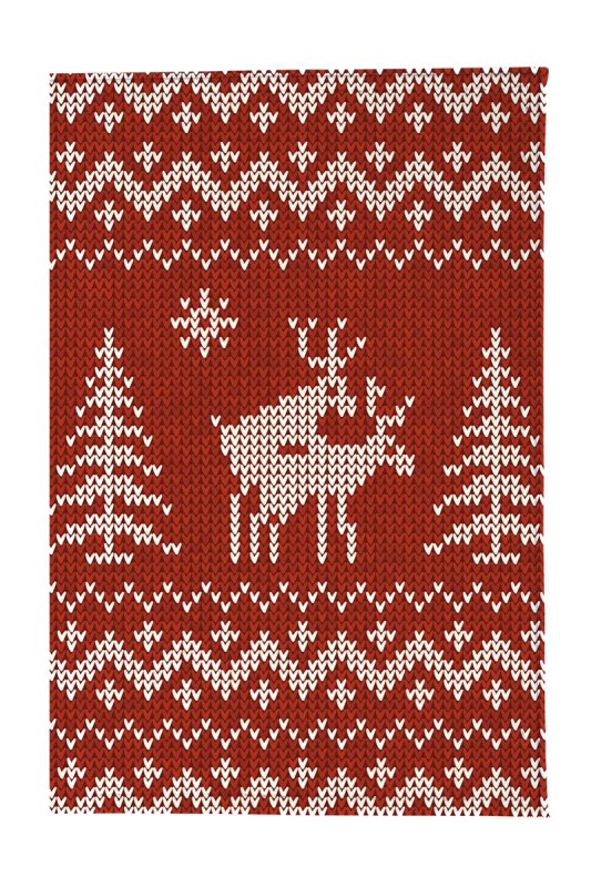 Узор новогоднего свитера