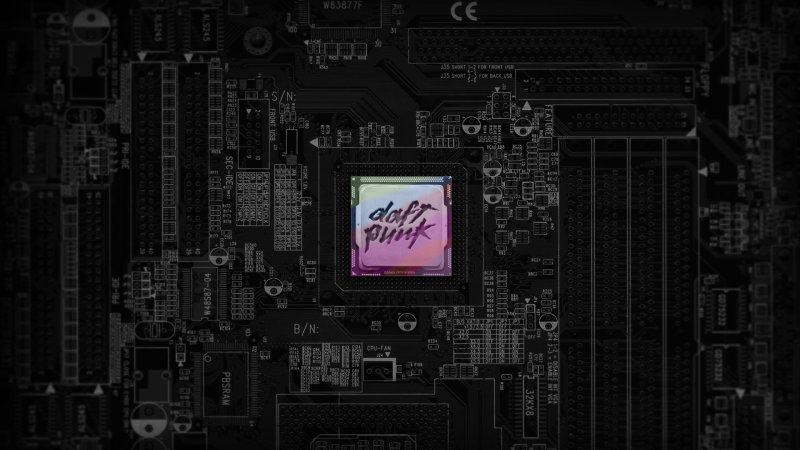 Текстура материнской платы