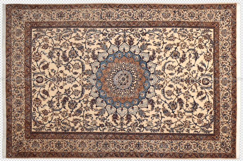 Ковер Иран шелк антик 1144