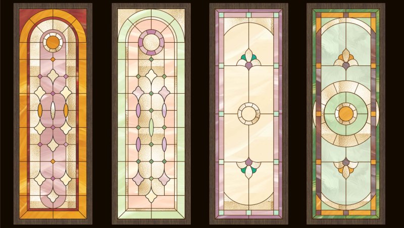 Витражи Макиша