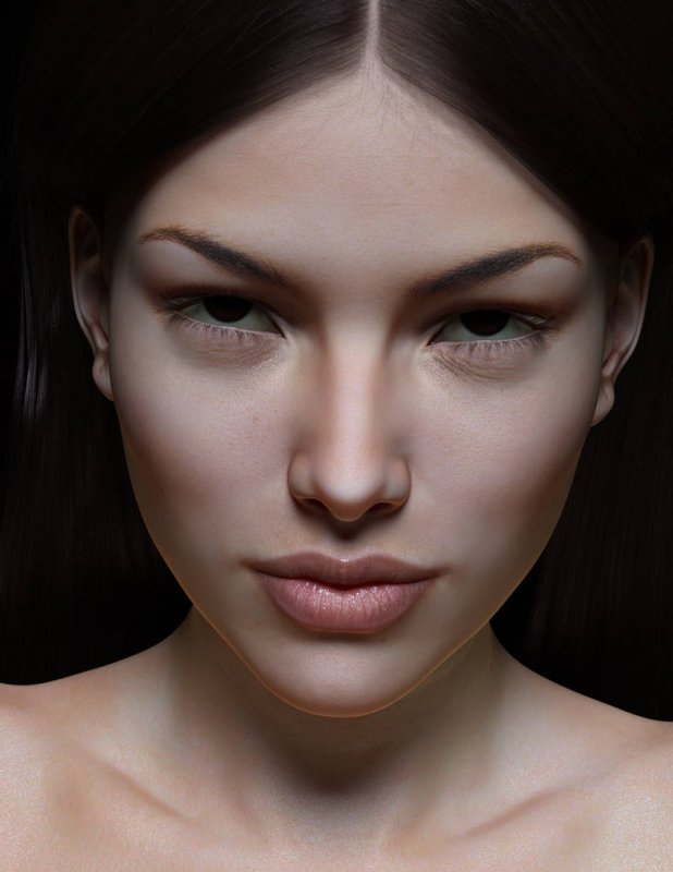 Лицо компьютерная Графика