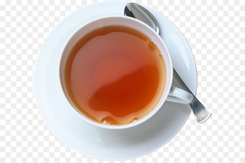 Чай вид сверху