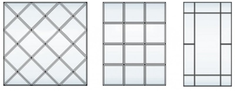 Зеркало фацет 2000*400*4 чертеж