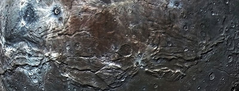 Текстура планеты Плутон