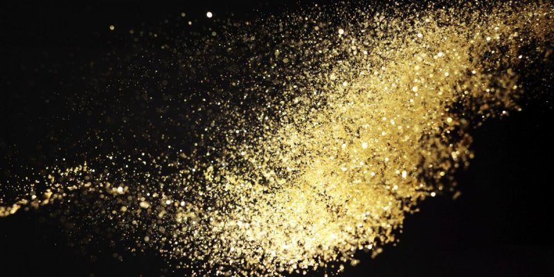 Золото блестки