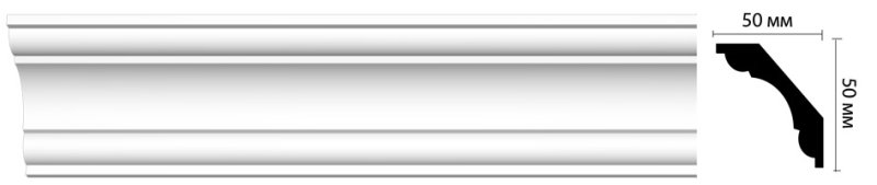 ДЮРОПРОФИЛЬ плинтус потолочный