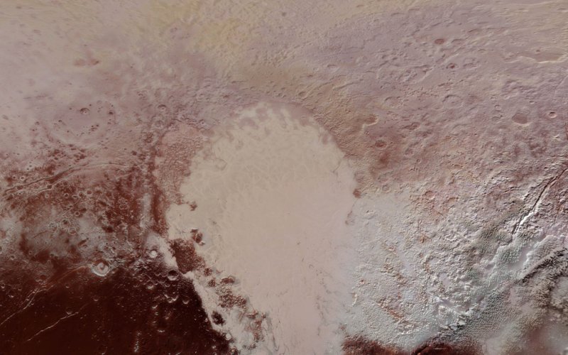 Текстура Плутона