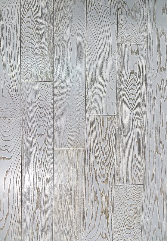 Инженерная доска беленый дуб