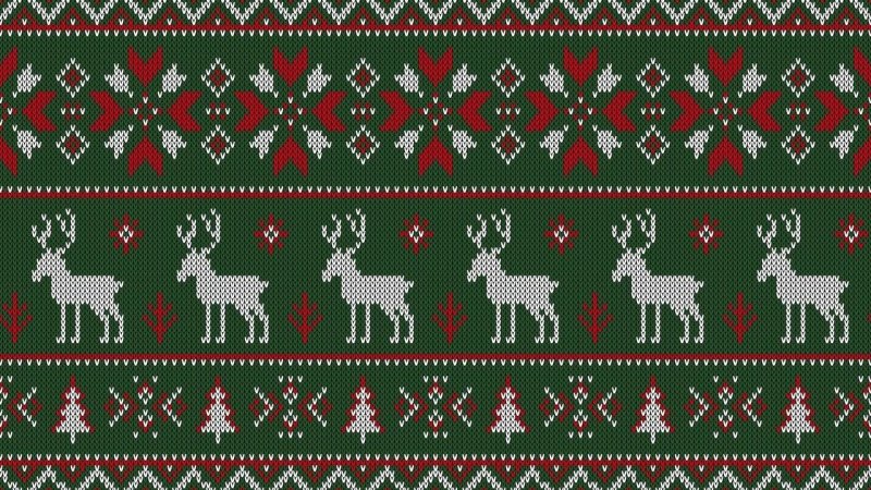 Орнамент для новогоднего свитера