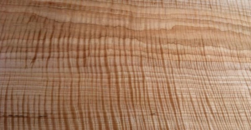 Шпон волнистого клена