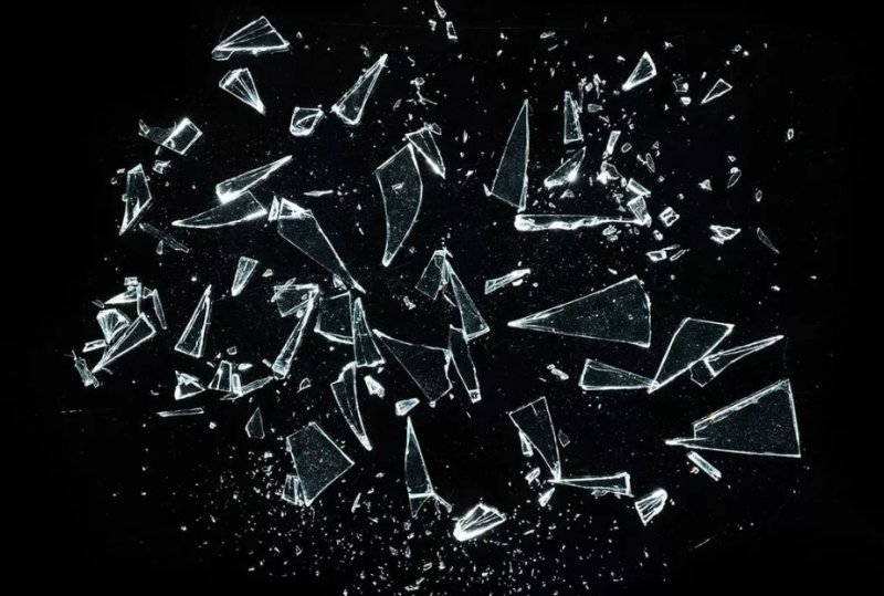 Текстура битого стекла