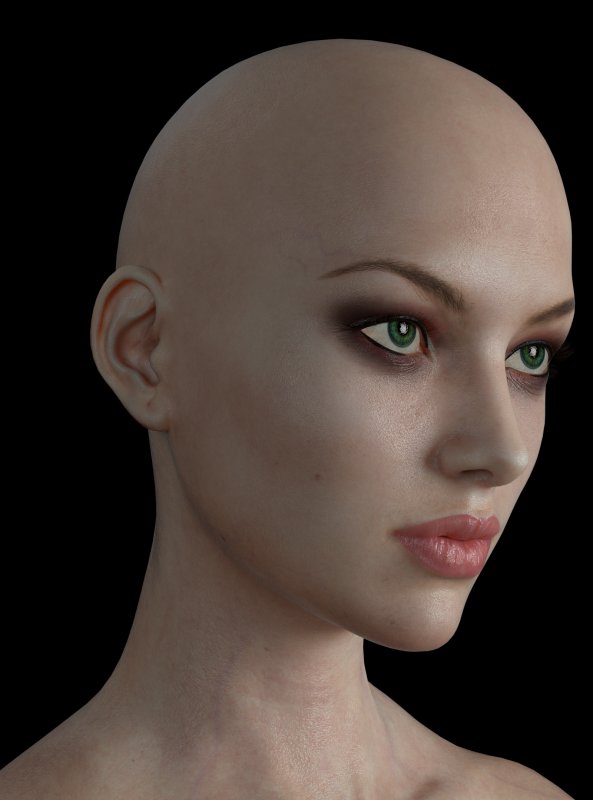 Шейдер кожи в Blender