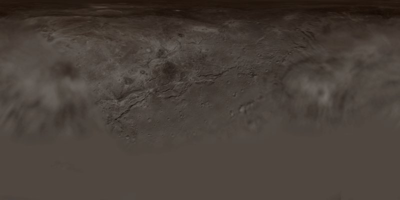 Харон Спутник поверхность