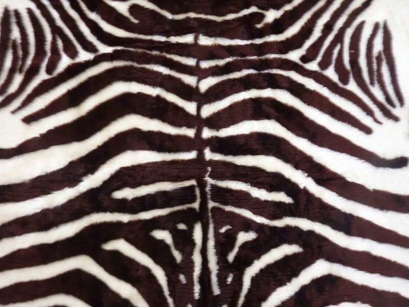 Мех зебры