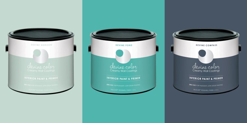 Банка краски этикетка