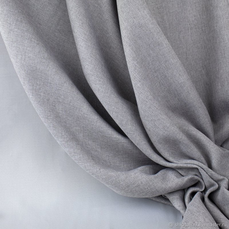 Блэкаут лен рогожка Эшли