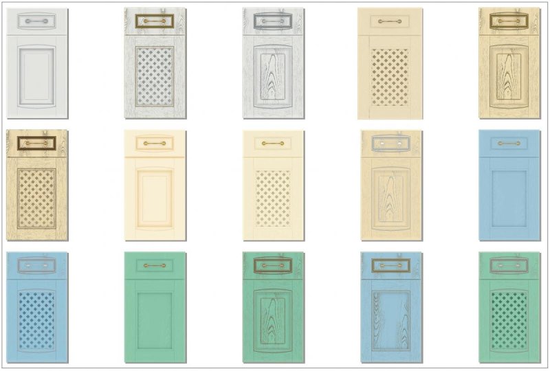 Фрезеровка Прованс RAL 6021