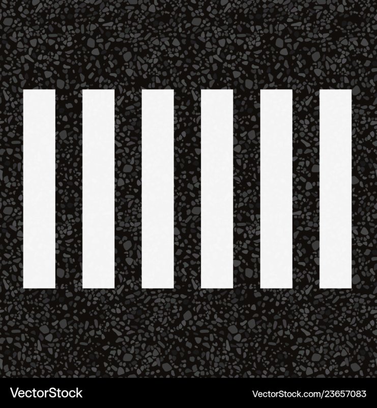 Пешеходная Зебра вид сверху