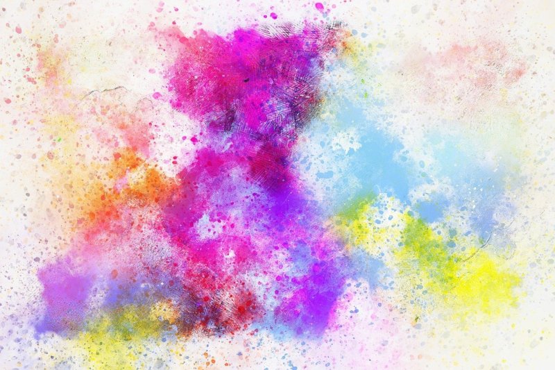 Разноцветные пятна