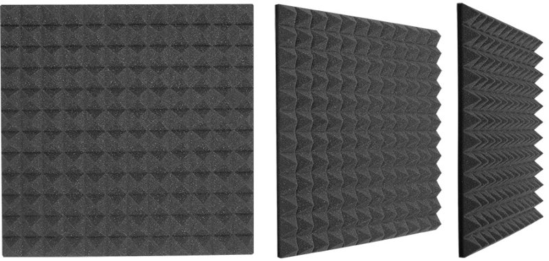 Акустический поролон Квадра ППУ Акустик