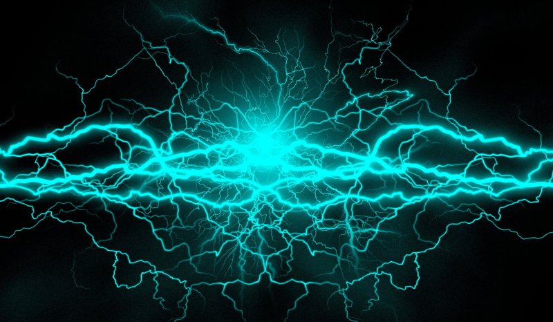 Фон молнии
