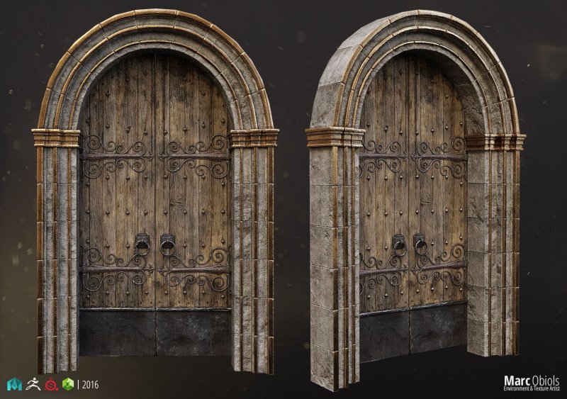 Двери средневековья